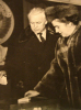 С Юлией Солнцевой, 1940-е годы